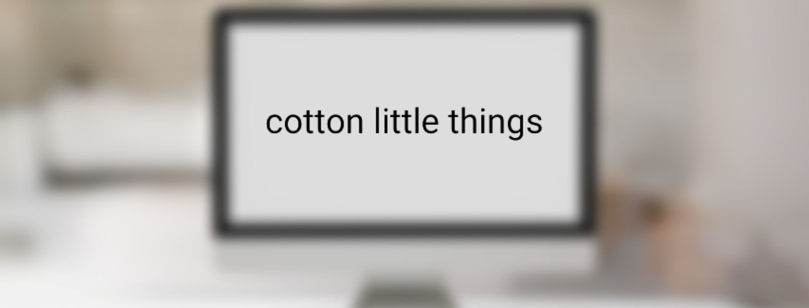 Pàgina web per a Cotton Little Things